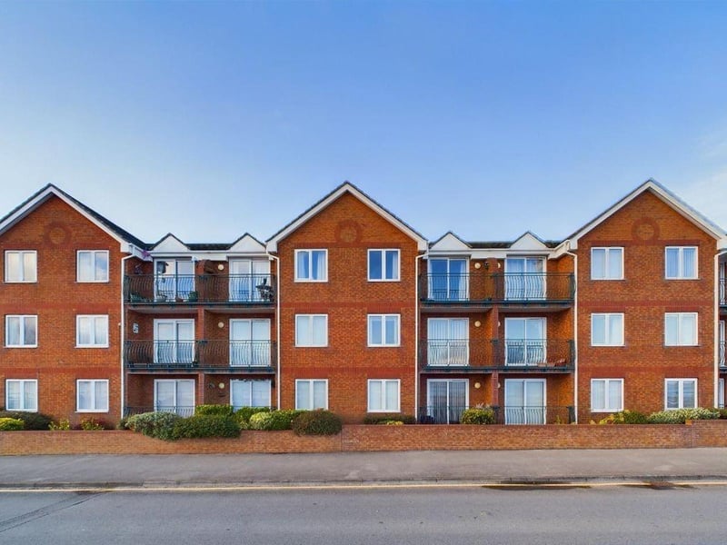 This two bedroom flat is for sale with Hunters for £165,000.