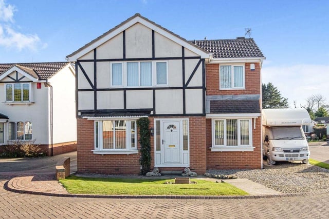 This four bedroom detached house is for sale with Purplebricks for £285,000.