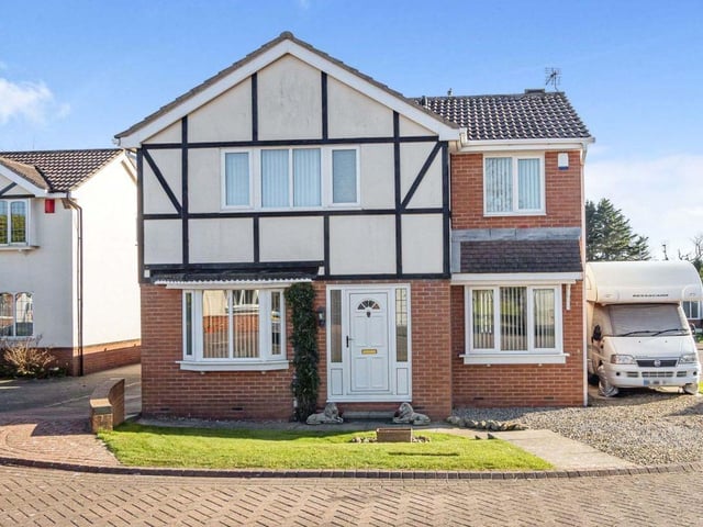This four bedroom detached house is for sale with Purplebricks for £285,000.