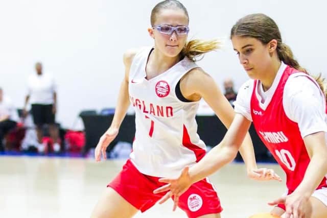Scarborough’s Grace Roberts was on top form as England Girls U14s basketball team won the Home Nations Tournament.