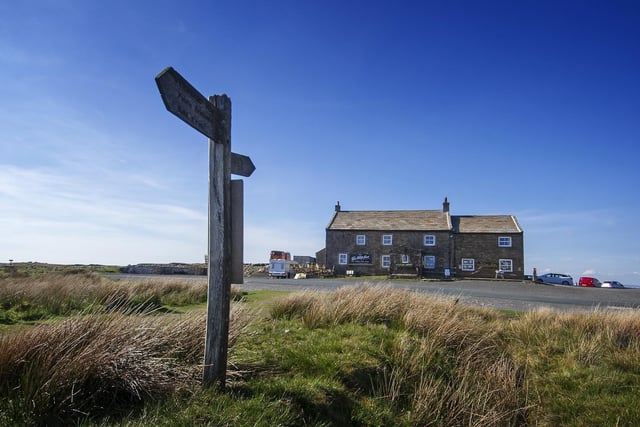 Nestled in a remote part of Swaledale, the Tan Hill Inn is the highest pub in Britain at 528 metres above sea level with dramatically dark skies that are just right for stargazing.