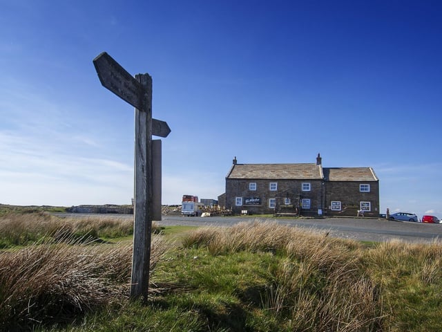 Nestled in a remote part of Swaledale, the Tan Hill Inn is the highest pub in Britain at 528 metres above sea level with dramatically dark skies that are just right for stargazing.