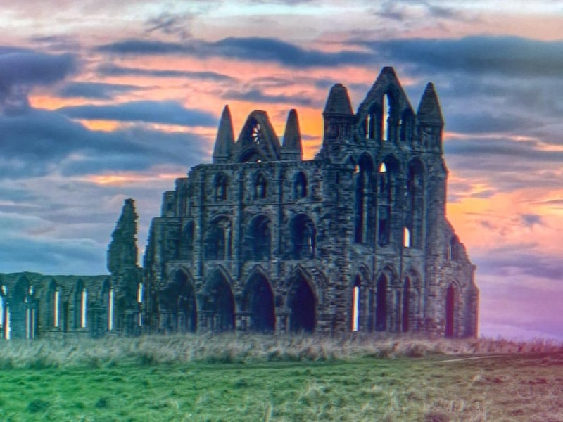 Whitby Abbey.
picture: Mark Lovett.