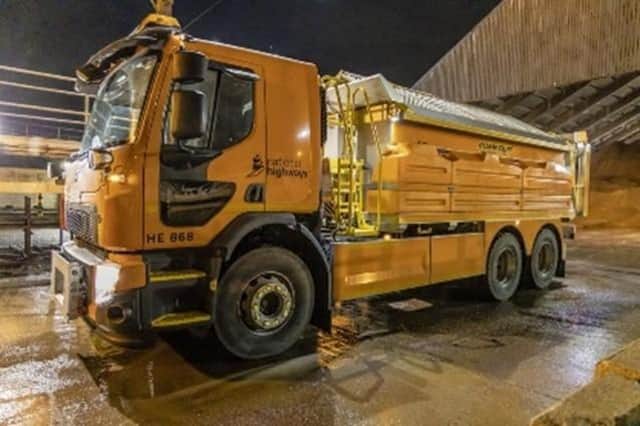Gritters are preparing to take to the roads should cold weather hit next week
