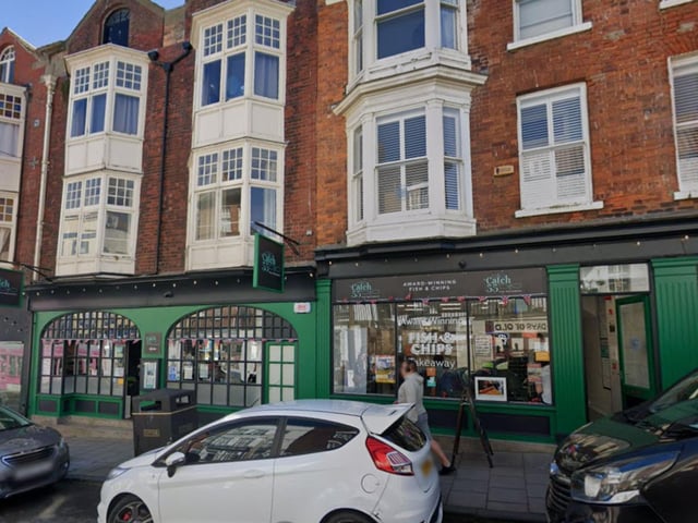 Catch 55 Fish Restaurant and Takeaway is located on Eastborough. It recieved one vote.