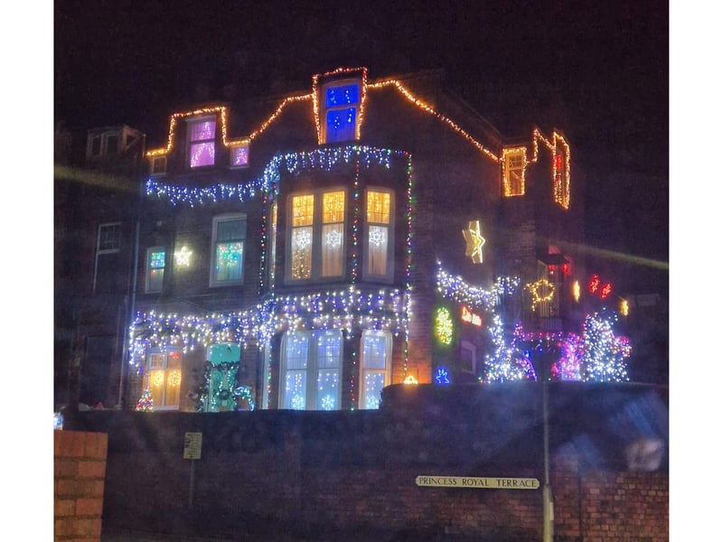 This was submitted by Scarborough reader Kelly Grant, who has photographed a glittering nearby house that has gone all out with Christmas spirit.