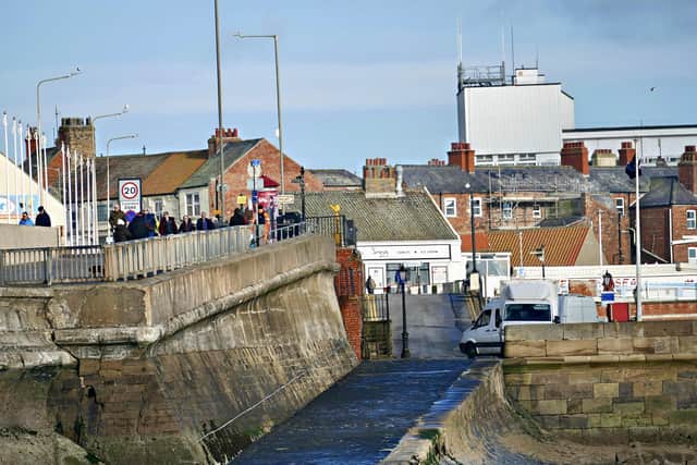 The old RNLI slipway at Bridlington, by Aled Jones.