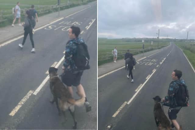 According to the police, the group was made up of two men and two women who were overheard that they were going to the Brotton area.