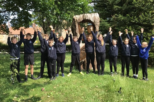 Lythe School leavers.