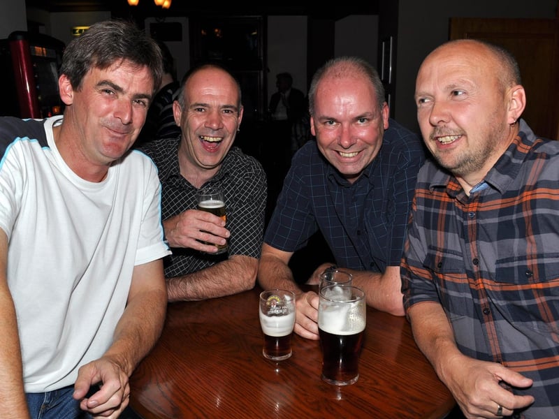 Rob, Baz, Kev and Olly in Scholars!