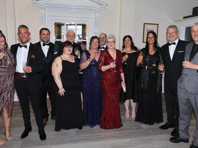 Dressed to impress at the ball!