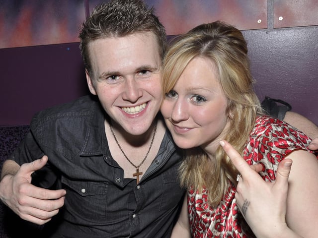 Adam and Daisy get cosy.