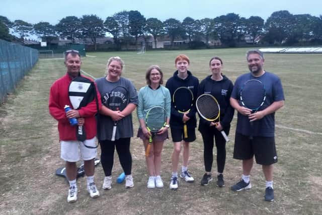 Hackness and Scarborough Tennis Club Mixed B aces earned a superb win at Bridlington