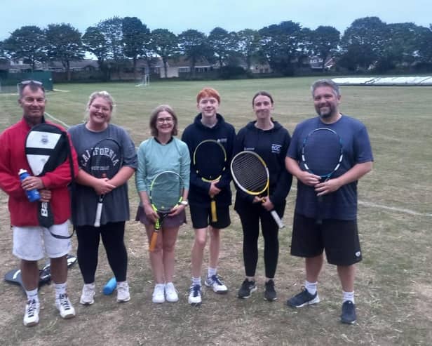 Hackness and Scarborough Tennis Club Mixed B aces earned a superb win at Bridlington
