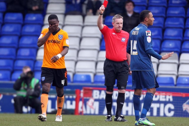 Sodje was known for his association with controversial match-fixing allegations after being sent off in a 1-0 defeat at Oldham. Those allegations were later dropped. The 41-year-old spent just two months at Fratton Park making nine appearances.