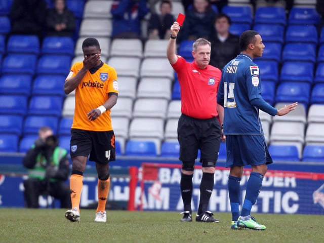 Sodje was known for his association with controversial match-fixing allegations after being sent off in a 1-0 defeat at Oldham. Those allegations were later dropped. The 41-year-old spent just two months at Fratton Park making nine appearances.