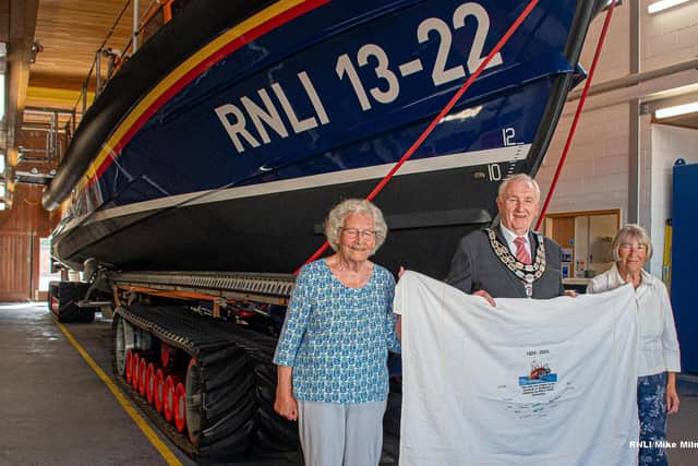 The signature sheet is being created to commemorate the lifeboat station's 200th anniversary