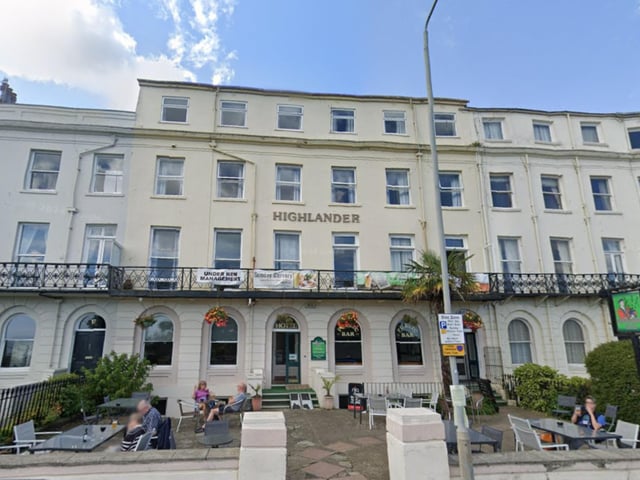 The Highlander received 3 reader votes. It is located on the Esplanade.