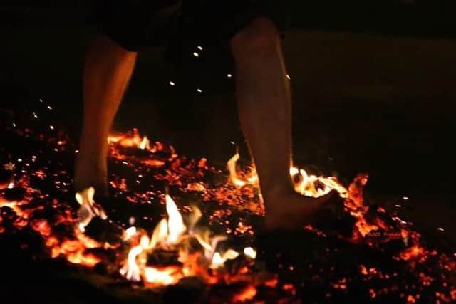 Saint Catherine's Hospice will bring back the Fire Walk Challenge this October