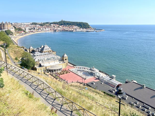 South Bay at high tide, by Tony Freeman.