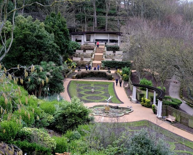South Cliff gardens and the Italian Gardens have been removed from the Heritage at Risk Register