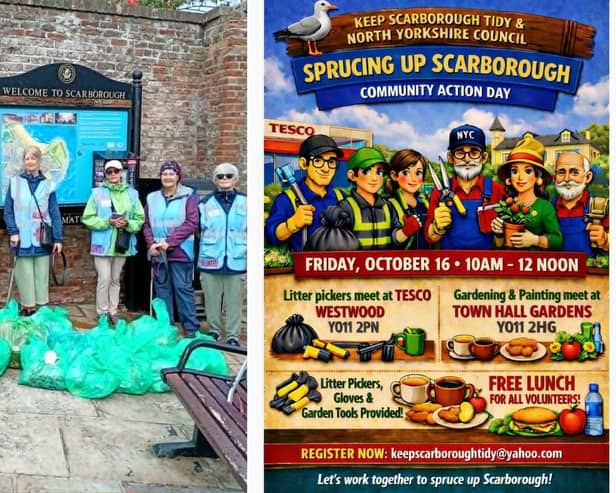 Volunteers are being encouraged to Spruce up Scarborough