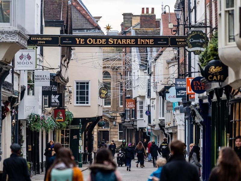 This historic city that dates back to the Roman period was also picked by an overwhelming majority.