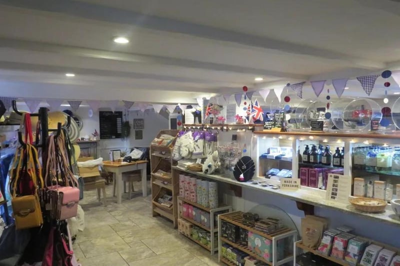 There is a gift shop on site which currently offers a variety of delights for shoppers to buy.
