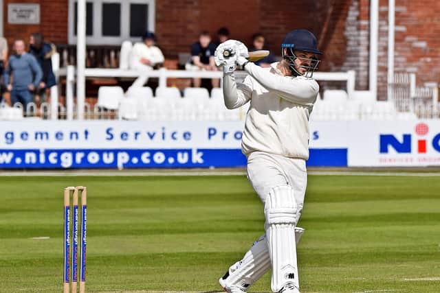 Matty Turnbull reached a fine half century for the hosts. PHOTOS: SIMON DOBSON