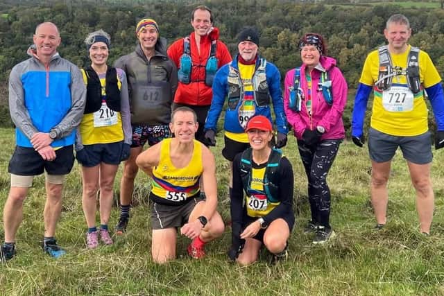 Scarborough's runners at the Lockton Limping race.
