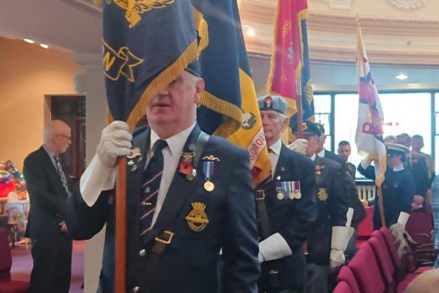The Laying of the Poppies service at Queen Street Methodist Church