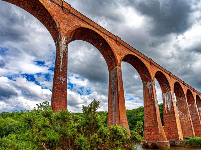 Larpool Viaduct near Whitby, by Brian Murfield.