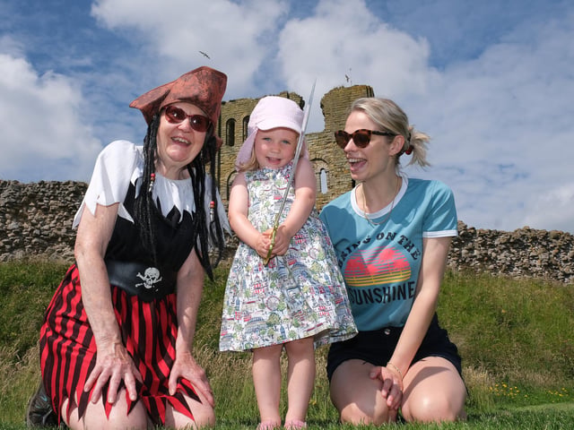Children loved interacting with the pirates