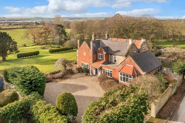 This seven bedroom, three bathroom and four reception room detached house is currently for sale with Hunters for offers over £950,000.