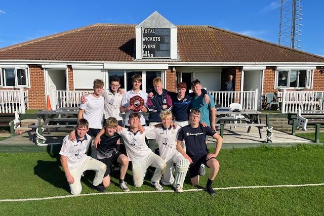 Eskdale School U15 Scarborough and District cricket champions 2023.
