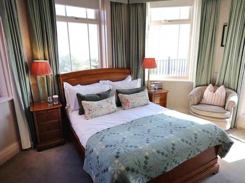 Hotel Victoria bedroom.