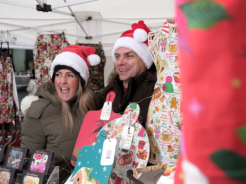 There were gifts for everybody to shop for.