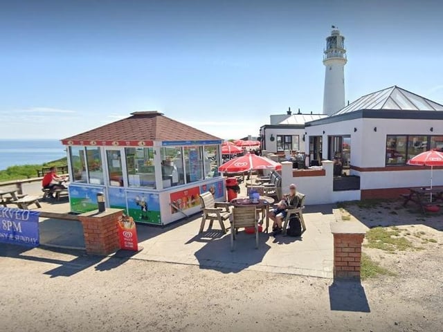 Headlands Family Restaurant and Café is located on Lighthouse Road, Flamborough, overlooking the beautiful Flamborough Head. One Tripadvisor review said "First time at Flamborough Head, had great breakfast this morning sitting outside in the sun."