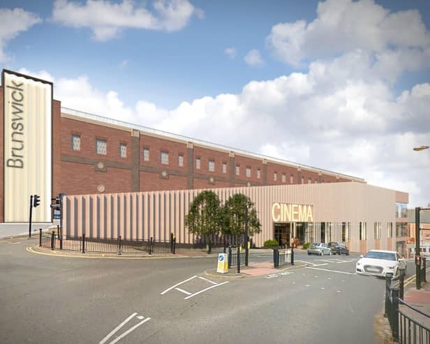 An artist's impression of how the new cinema will look