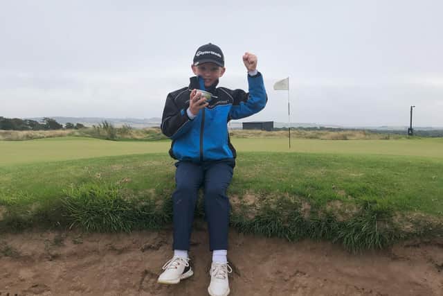 Six-year-old George Rowell - from Bridlington - is the number one golfer in his age group in Great Britain and Ireland.