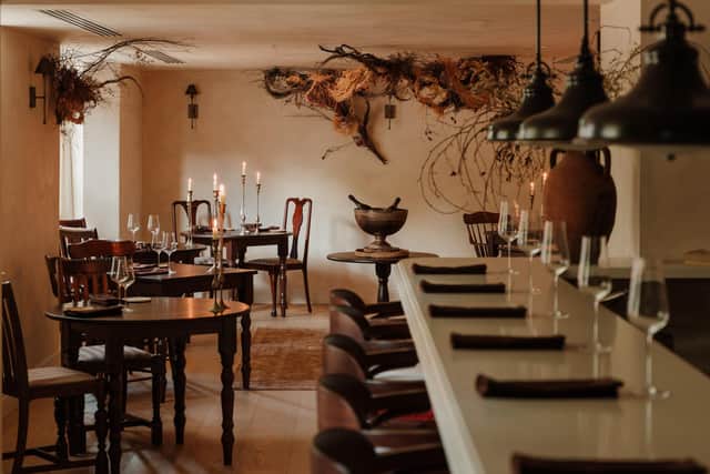 The dining area at Calluna.