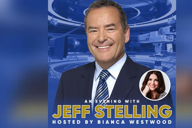 Scarborough Spa is hosting an evening with Jeff Stelling, hosted by Bianca Westwood.