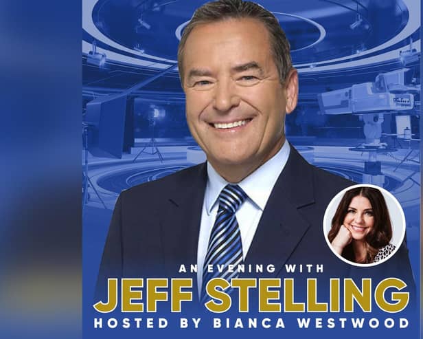 Scarborough Spa is hosting an evening with Jeff Stelling, hosted by Bianca Westwood.