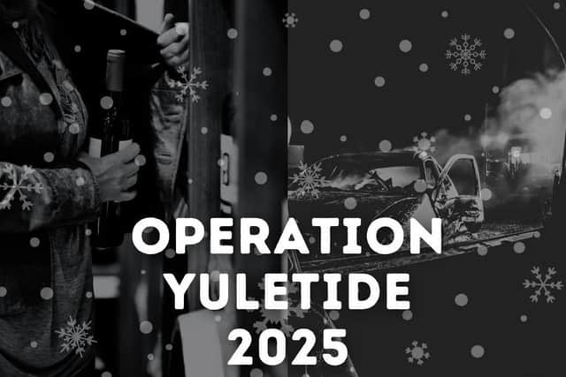 Throughout December and into early January, residents can expect to see an increased police presence.
