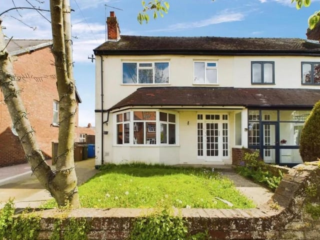 This four bedroom and two bathroom semi-detached house is for sale with Hunters for £260,000.