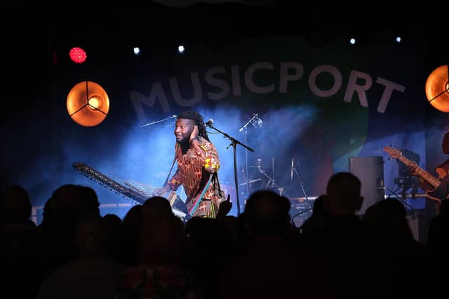 Suntou Susso and the Gambian Superstars on the Main Stage.