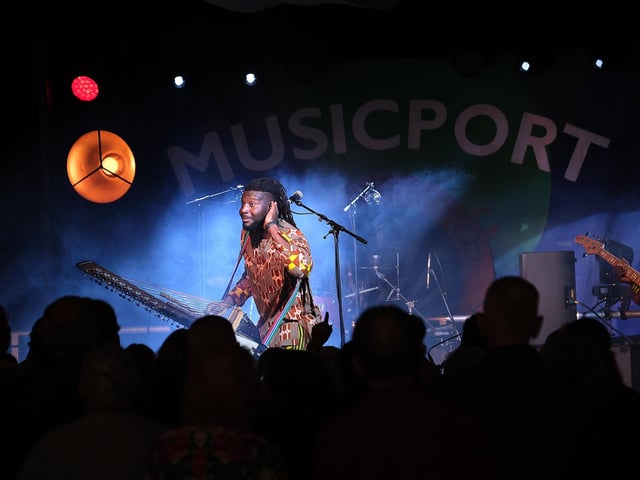 Suntou Susso and the Gambian Superstars on the Main Stage.