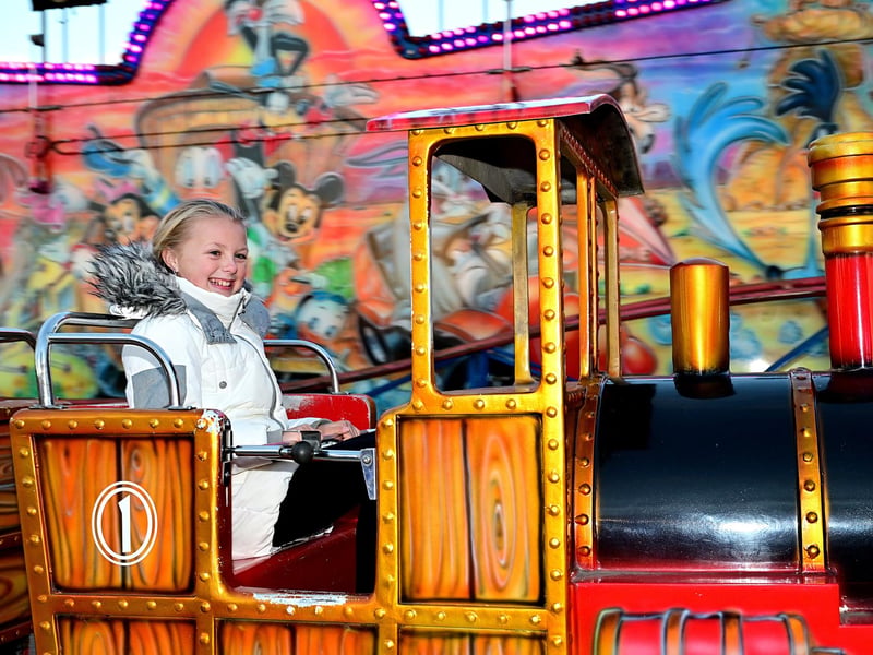 All aboard! Great times at the fair.