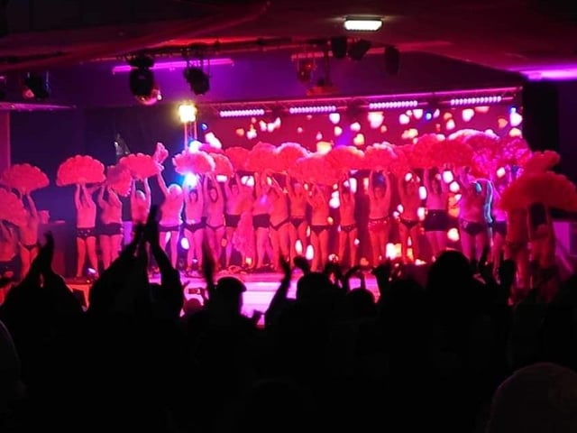 The crowd raised the roof at the end of the performance