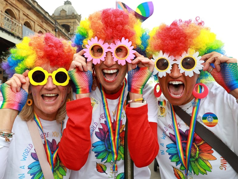 Having fun at Scarborough Pride